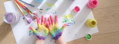 children's hands